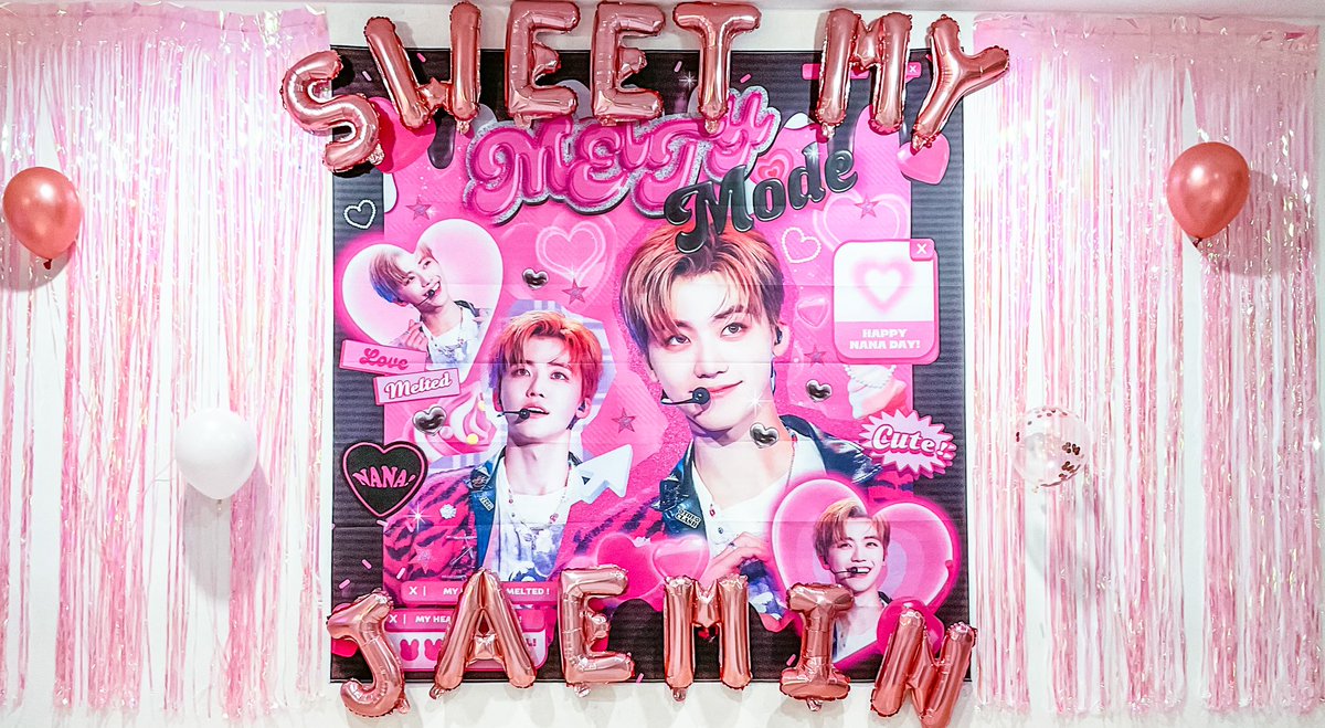 ✨오늘부터 재민님의 생일 카페를 진행합니다! ✨

영업시간 오후 1시부터 7시까지 이용하실 수 있습니다.
여기저기 핑크빛으로 꾸며진 재민님을 만나보세요 🥰👍 

#사랑둥이_재민이한테_멜팅중 
#달콤한_재민이의_탄생일