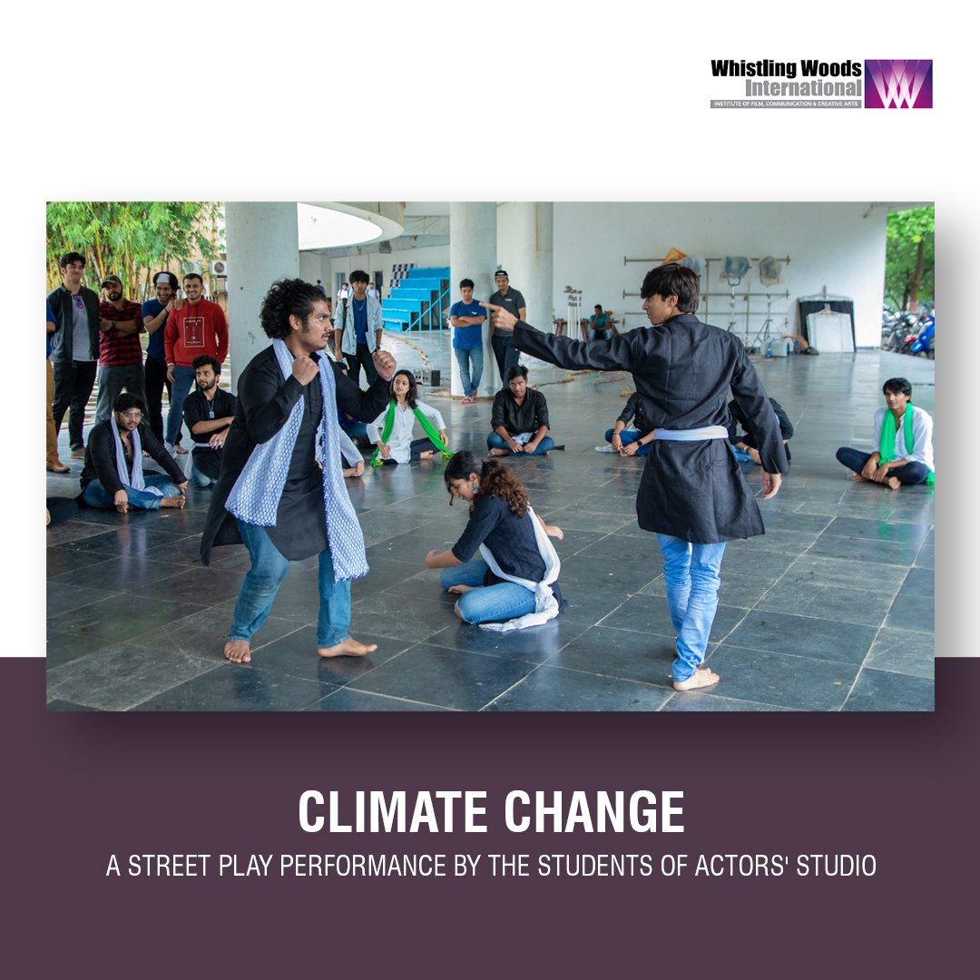 Whistling_Woods's tweet photo. The play helped the students learn the value of teamwork and initiating change and also helped them gain the confidence to perform in public. 

#DoWhatYouLove
#WhistlingWoodsInternational
#WWIActorsStudio
#ClimateChange https://t.co/9i2wgt3eCH