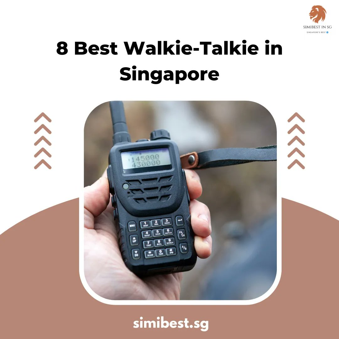 Simibest_SG's tweet photo. Are you looking to buy the best Walkie talkie in Singapore at a low price? Find 8 Best Walkie-Talkie in Singapore.
https://t.co/gWc0LYT0QC
#walkietalkie #radio #baofeng #surecom #twowayradio #hamradio #communication #radiocommunication #handytalky #cctv #android https://t.co/6nU91rXLRZ