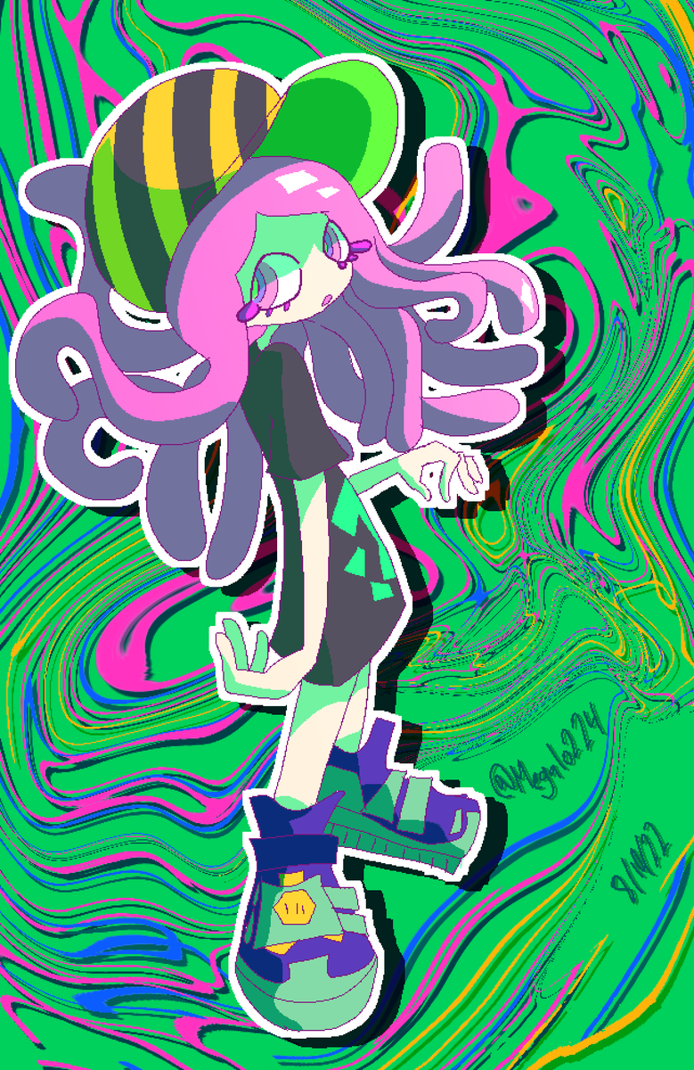 「think it was about time i drew this bitc」|Megaloのイラスト