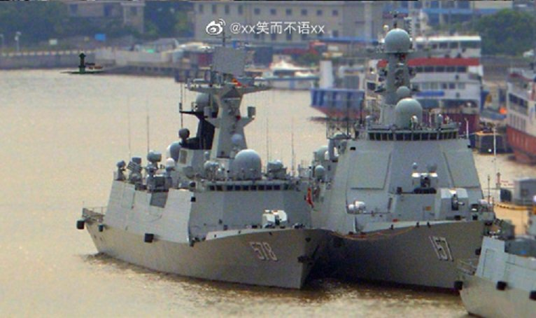 zspcl's tweet photo. #PLANavy #China #Type52DL
Hull#157
lishui
The 25th Destroyer commissioned. https://t.co/ab7TlpkRC5