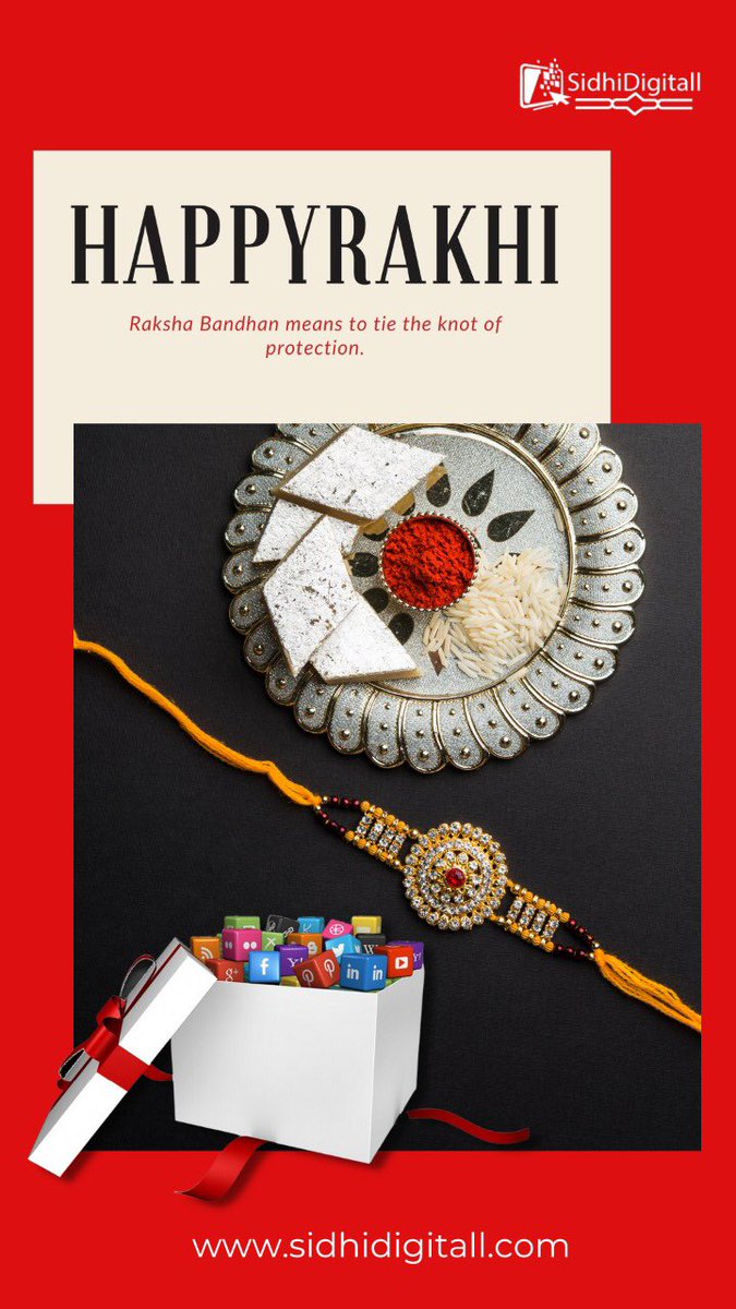 SidhiDigitall's tweet photo. Wish You All Happy Rakshabandhan #RakshaBandhan https://t.co/oLCOYRoDMs