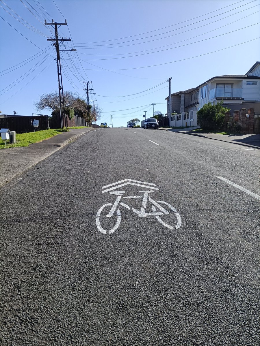 JonTurnerNZ's tweet photo. Quick lunch mission with @bobbythekiwi to check the latest addition to the Puketāpapa Greenway Network! Links up the path outside Roskill Grammar to Hillsborough Road - awaiting a crossing to get to Monte Cecilia. Needs better signage, but a v nice ride! Thanks @AklTransport https://t.co/zFpiU6TBQT
