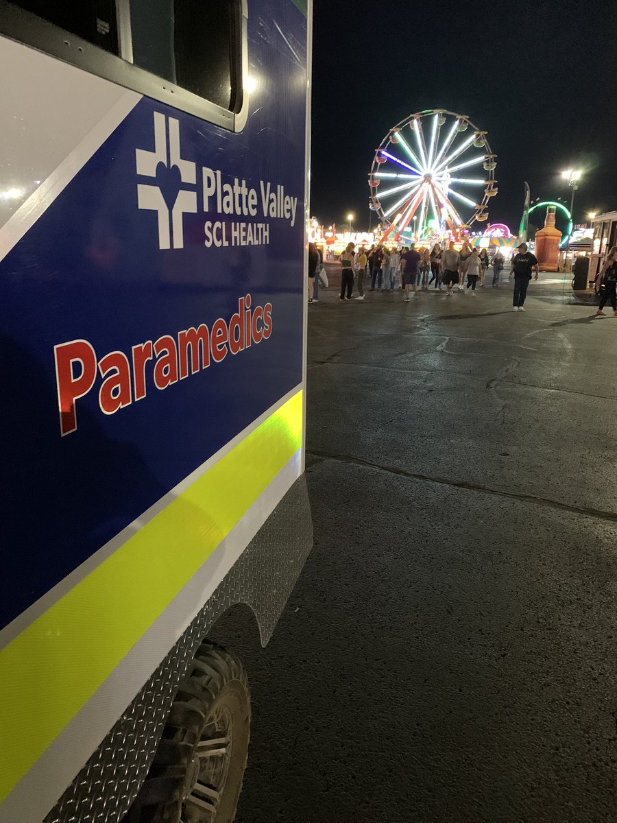 PVASMedics's tweet photo. We also worked with @BrightonFire @AdamsCoSheriff &amp; @RampartSAR in assisting with emergency response coverage to the @ACFAIRCO https://t.co/TFK0Jnib6x