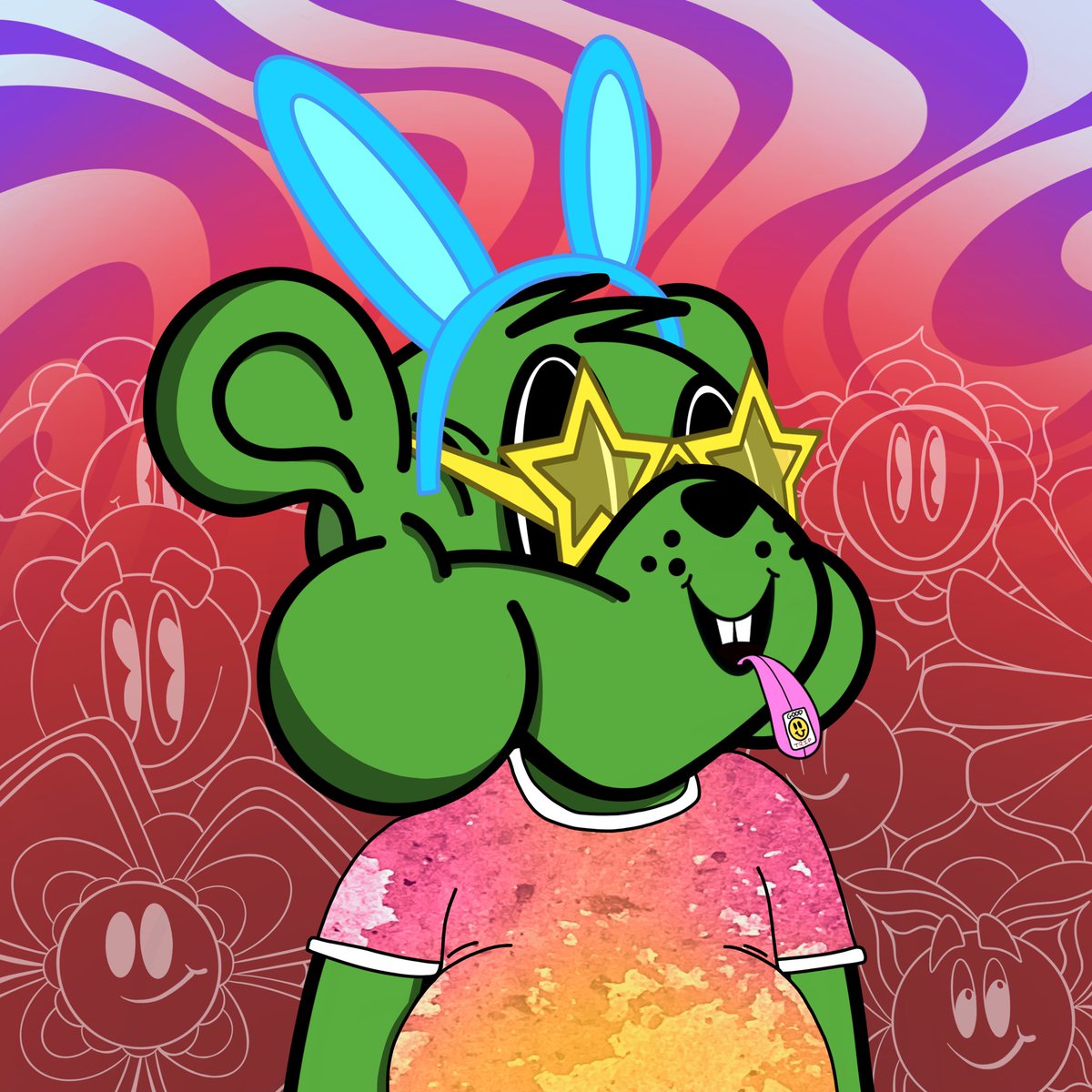 Just goofin around🤪 
🚨🚨WHO WANTS TO SEE SOME MORE PREVIEWS!?🚨🚨
#Solana #SolanaNFT #SOL #SolanaSummer #hipsterhamstersnft