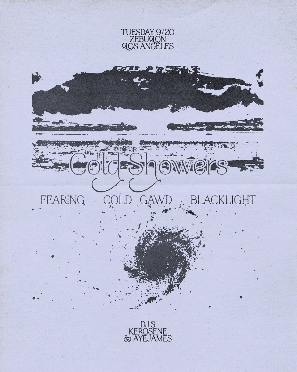 Los Angeles. 9/20.

@alifeofnone 
@gawdcold 
blacklight
kerosene and ayejames dj

link.dice.fm/4VuljnROnsb

Flyer by the great <a href="/foie_graphics/">Foie Graphics</a>