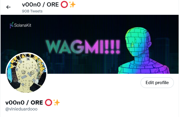 viniciusvcrypto's tweet photo. profile update completed successfully @ore_times_3 @MrSingularity2 @SolanaKit https://t.co/HdHiRlwNAQ