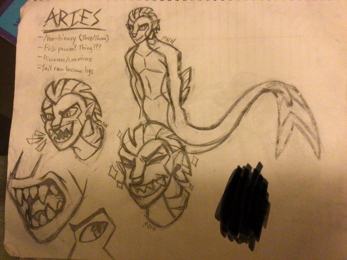 NyanMeta's tweet photo. MERCREATURE⦠THING??? THEM!
#nonbinary #mercreature #OC #art https://t.co/ktSLlQGWDM
