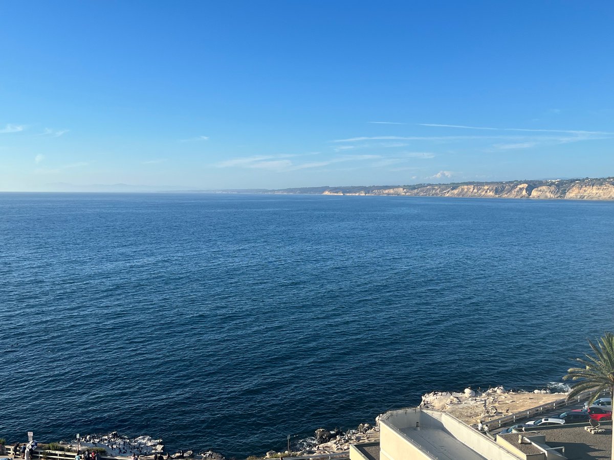 Tonight’s vaca dinner view.