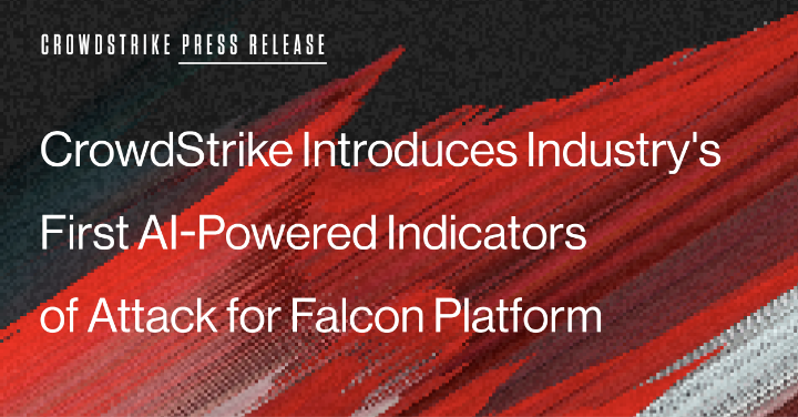 CrowdStrike introduces the industry's first AI-powered Indicators of Attack (IoAs) for fileless attack prevention at scale and enhanced visibility for stealthy cloud intrusions. 

Read the release: crwdstr.ke/6012z7l0M
