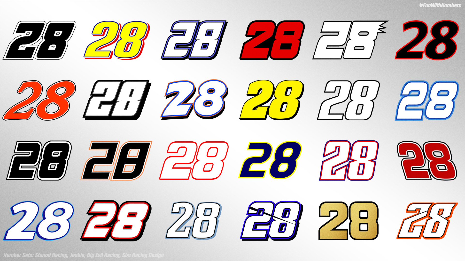 Nascar Number Team Fonts Images Nascar Race Car Number Fonts | Hot Sex ...