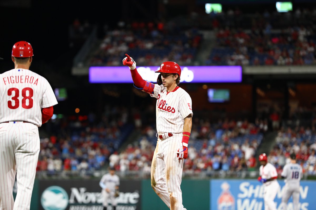 MLB's tweet photo. The @Phillies offense is relentless. https://t.co/ulMyEOmecH