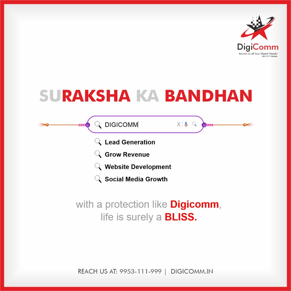 DigicommM's tweet photo. Digicomm believes in keeping your brand with protection of life time. Wishing you all a very happy Rakshabandhan! 
#digicomm #digicommmarketingservices #digital #digitalmarketingagency  #rakshabandhan #bond #love #sister #brother #rakhi #indianfestival #festivity #togetherness https://t.co/fWi0flvKl3