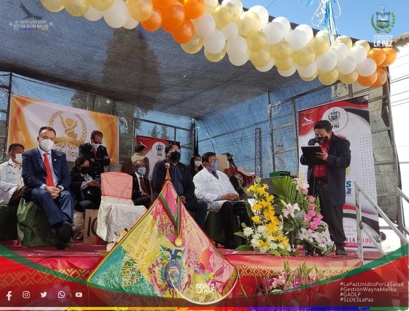 SEDES_La_Paz's tweet photo. #SEDESInforma
El Servicio Departamental de Salud participó del acto celebración de los 50 años del Hospital del Niño "Dr Ovidio Aliaga Uría"
#LaPazUnidosPorLaSalud
#GestionWaynaMallku
#GADLP
#SEDESLaPaz https://t.co/8BdADGMEwg