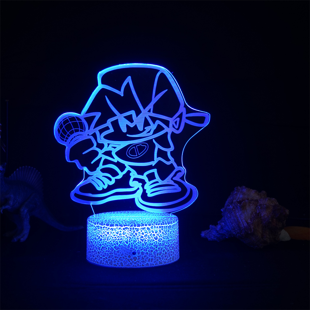 ZenStunner's tweet photo. #LED Friday Night Funkin Figure #Lights #Led Panel 3D #Lamp Room #Decor under $20🔥  Get it now🔥

▶https://t.co/feYCk6j9Sy◀

#gamerlife #gameroom #rgblighting #rgbled #rgbsetup #rgb #ledlights #leddisplay #RGB #ledlighting #luminous #FNF #fnf #ledlamp #light #nightlights https://t.co/4QsrCwAaQN