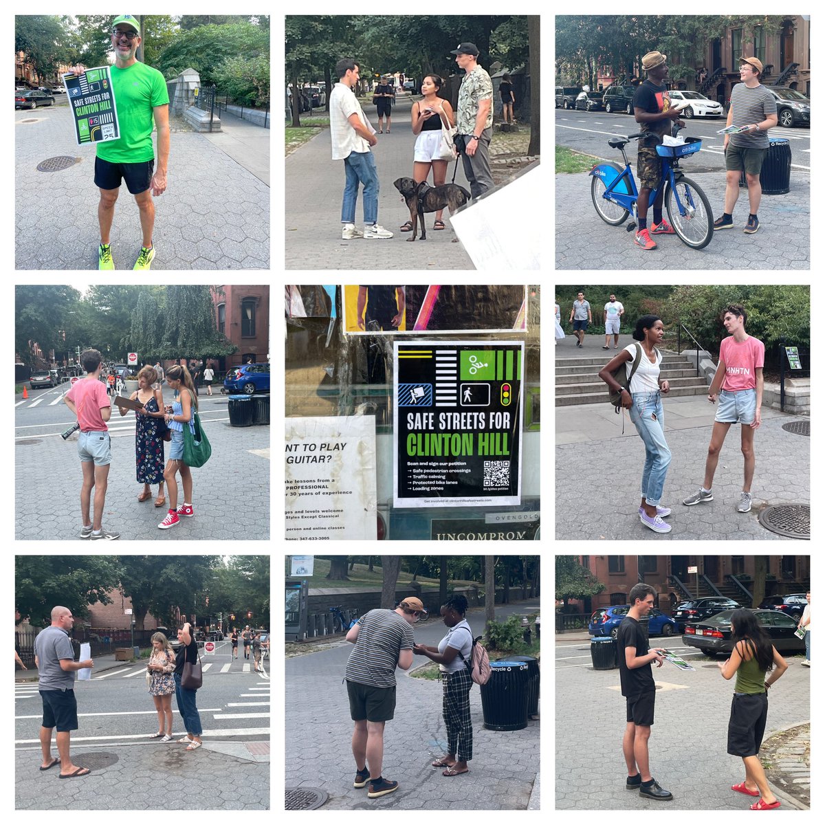 KathyParkPrice's tweet photo. #ClintonHillSafeStreets petition launched tonight at Fort Greene Park and Willoughby Open Street.
The energy for the neighbor-led campaign was so positive.
Sign here to join the movement for safer streets: https://t.co/GVmA4ai3Zl https://t.co/6lJ98mgD1W