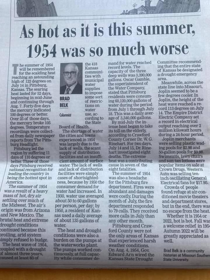 Read more about the article 1934 was during the (allegedly) hottest decade on record but since so few of us