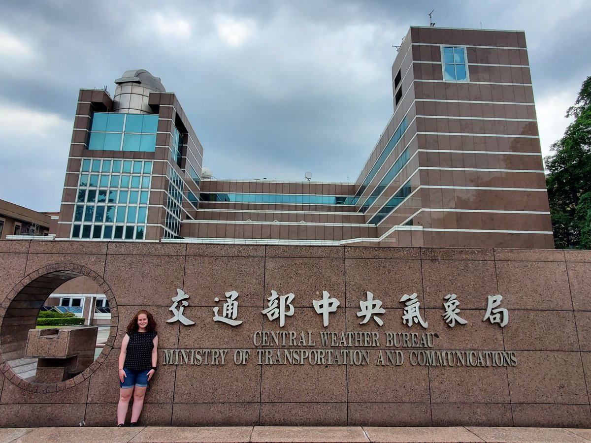 zoedouglas23's tweet photo. Thank you @PRECIP2022 for my first-ever field campaign and the opportunity to reunite with my BFF @mleluschen in Taiwan. It was so much fun working with the S-Pol radar and the Hsinchu automatic balloon launcher. I can't wait to analyze the radar data at CSU! https://t.co/5g3lzZvagm