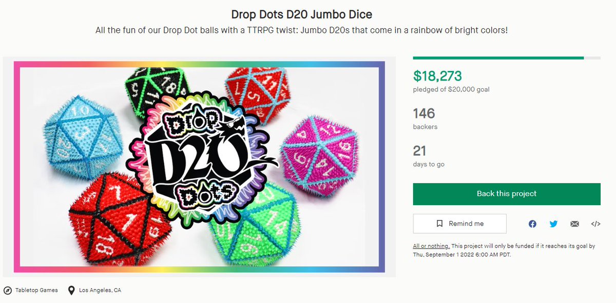 Kesswylie's tweet image. We are only 1700 away from funding! If you have been debating on weather or not to jump in. Now is the time! Hitting that funding goal is such a massive deal and we are so close! kickstarter.com/projects/dropd…