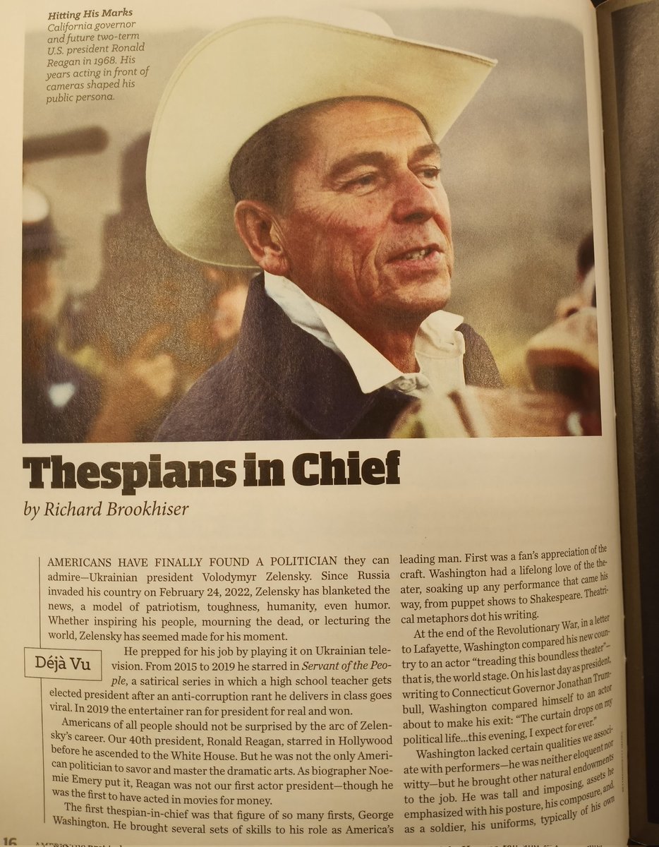 AngelinaKaul's tweet photo. Enjoying reading @RBrookhiser "Thespians in Chief" in the latest @AmericanHistMag. My favorite line on @LincolnHoosier "He was tall and strong but his frame was gangly, topped by a face as homely as a shovel..."😁☺ https://t.co/PMlOKxn7uF