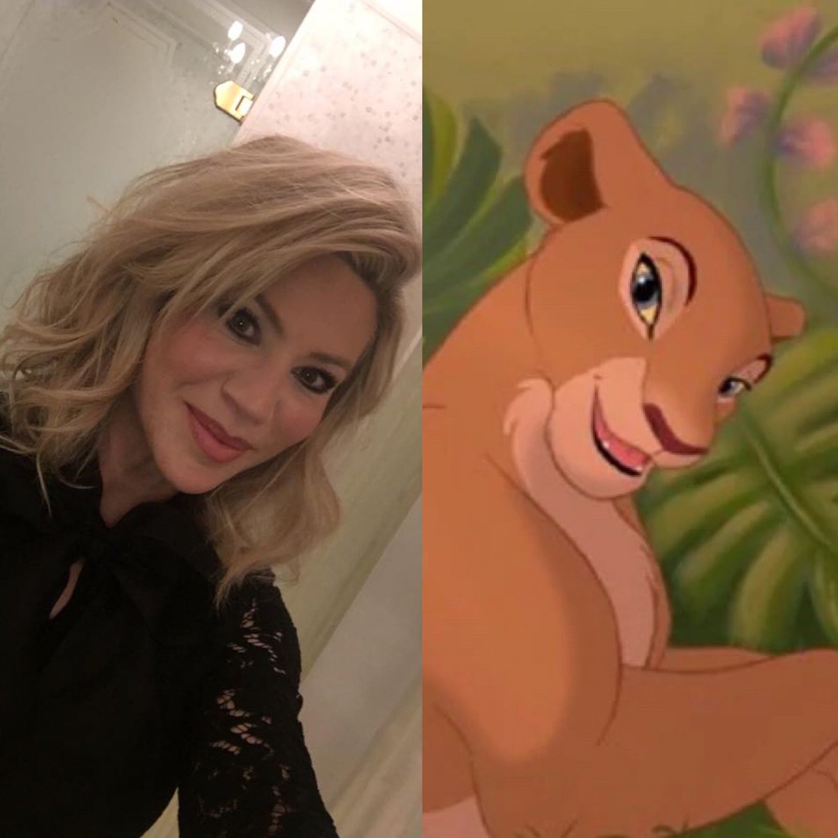 RTudisco's tweet photo. @AmyMorrisonHSN if you were a cartoon character, you would be Nala from The Lion King. https://t.co/TT87vd65vz