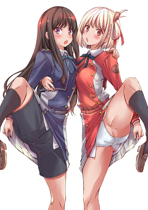 ちさたきちゃんとミズキさんまとめ #リコリス・リコイル #錦木千束 #井ノ上たきな 