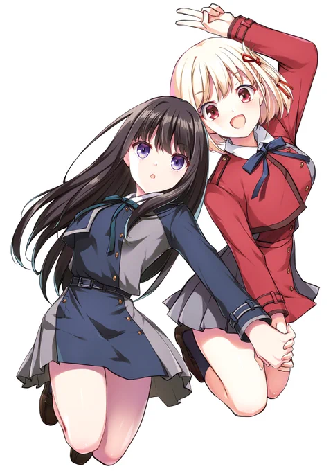 ふたりなら最強#リコリコ #リコリス・リコイル 