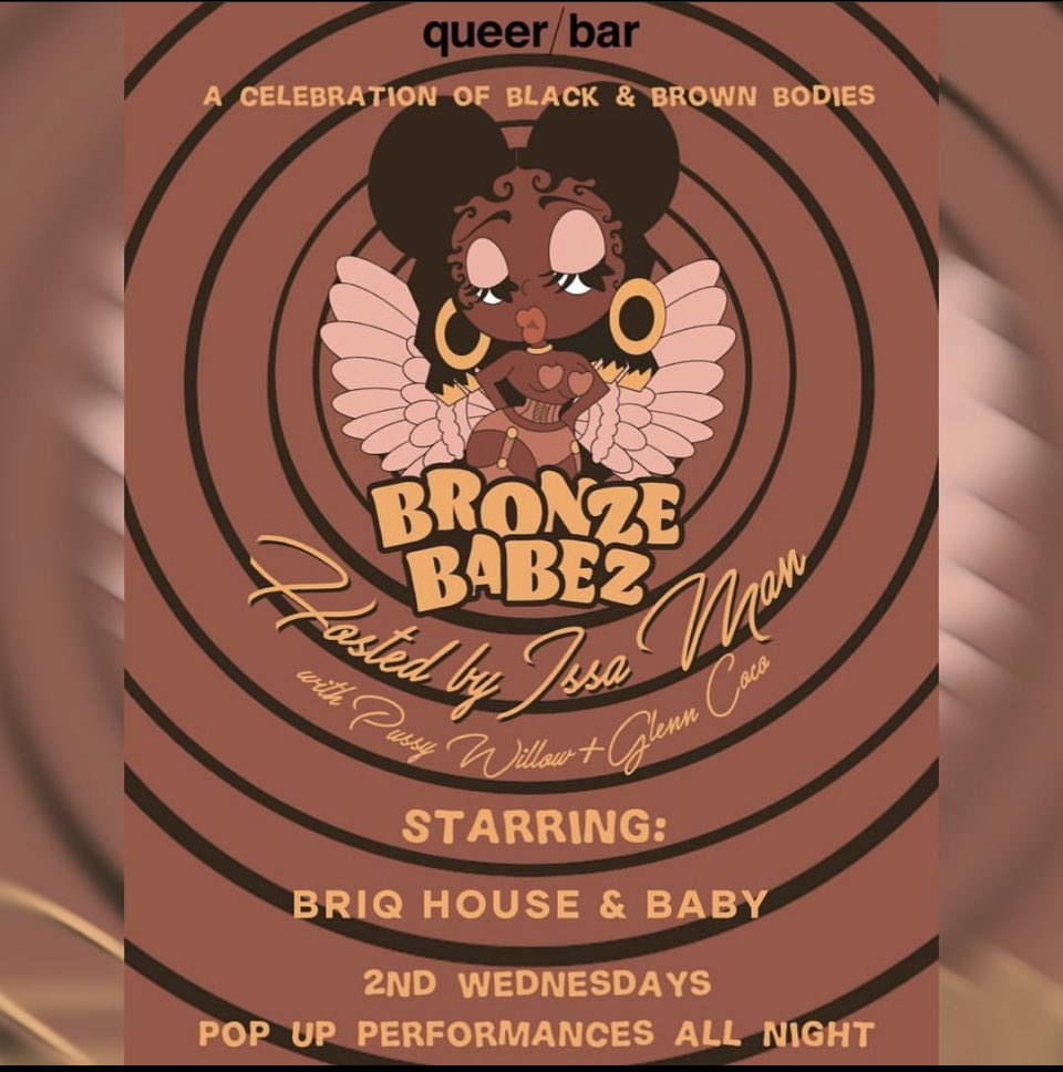 Seattle folks, you can find me backing that thang up at Queer Bar tonight 🎉