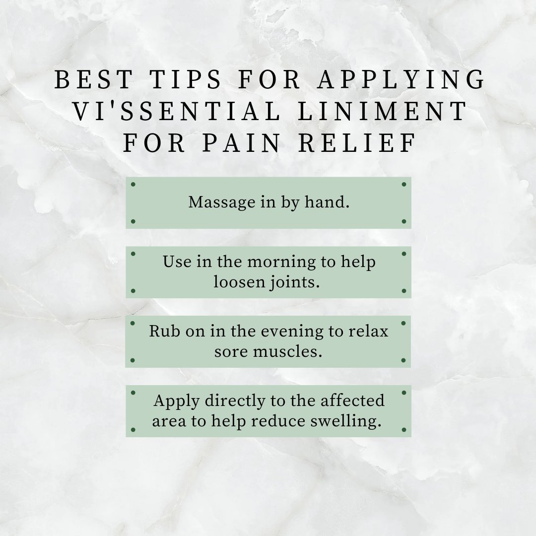 jojephilippines's tweet image. Here are some tips on how you apply your Vi&apos;ssential Liniment. 

Visit our store and try our very own Vi&apos;ssential liniment. Link below! 
shopee.ph/anafaracosmeti…

#TipsandTricksThursday 
#Liniment