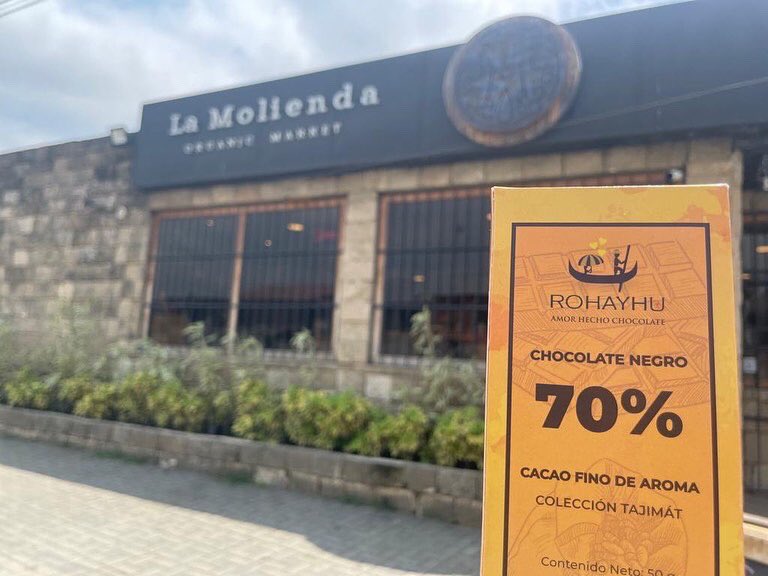 Rohayhu ya tiene su primer punto de venta😊. Ven y compra en <a href="/lamolienda_ec/">La Molienda</a> todas las tabletas que gustes 🍫🇪🇨. No te arrepentirás!

Ya estamos en Samborondón!

#chocolateecuatoriano #chocolateriarohayhu #consumelocal