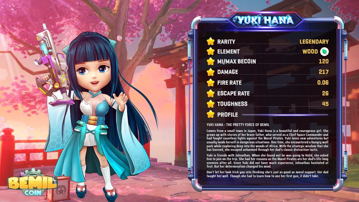 Yuki Hana is a beautiful and courageous girl but don’t let her look trick you into thinking she’s just as good as moral support.
Let's find out her strength 👇

♨️Join Bemil's discord to discuss over the game discord.gg/JZ866kVFby