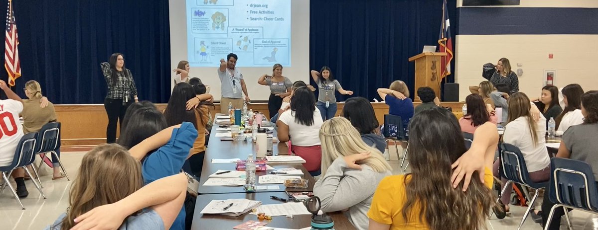 AliThomas9218's tweet photo. Spent today working with these wonderful clinical teachers! Welcome to the promise land yโall! @NISDTeachLearn @NatalieNGray #cheercards #humanbingo #relationshipsmatter @NISD @NISDBraunStat #hopesomecometobraunstation ๐๐ป๐คฉ https://t.co/DELZMRXOb8