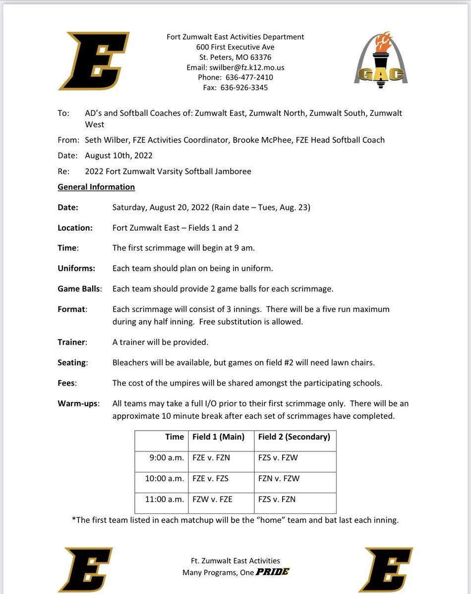 FZN Softball tweet media