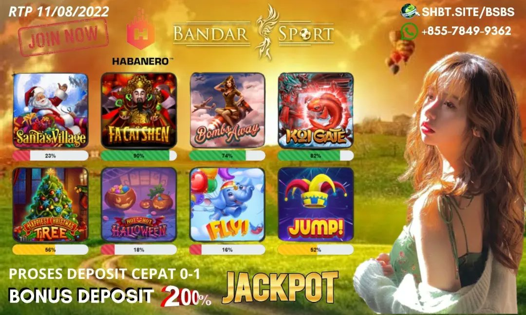 bsport77's tweet photo. #BANDARSPORT
untuk info RTP gacor dan info HK malam ini di situs kami ya bos ☺️

Link : https://t.co/oYdSU8meC3
WhatsApp : +85578499362

#bandarsport #bsport77 #info #prediksi #slot #rtp #infoslot #infortp #infotogel #rtpslot #rtpvalid #rtpgacor #maxwin #jackpot #jaminjp https://t.co/qSp7dkYnOa