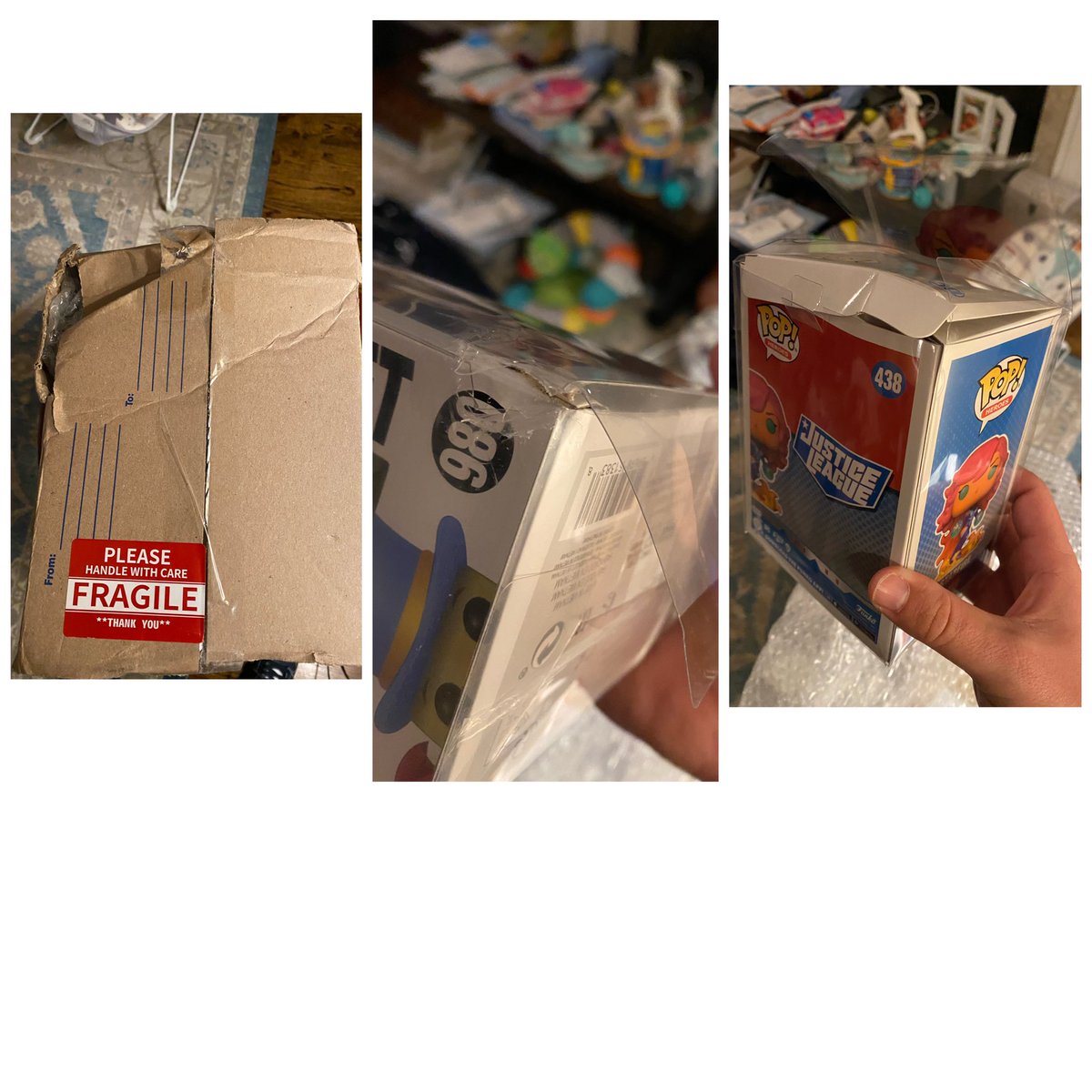 MayoTuck's tweet photo. Hey @USPS can you make sure your workers can pass a reading comprehensive test please? #funko #funkopop #funkocollector #funkopops #funkofamily #funkoaddict #funkomania #funkopopvinyl #funkophotography #pop #originalfunko #popvinyl #funkocommunity #funkocollection #funkofunatic https://t.co/CzOQA814ta
