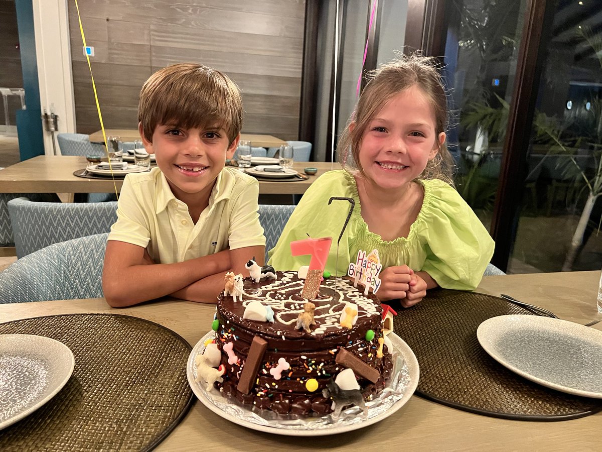 Happy Birthday Carter and Caroline! Daddy loves you all so much!