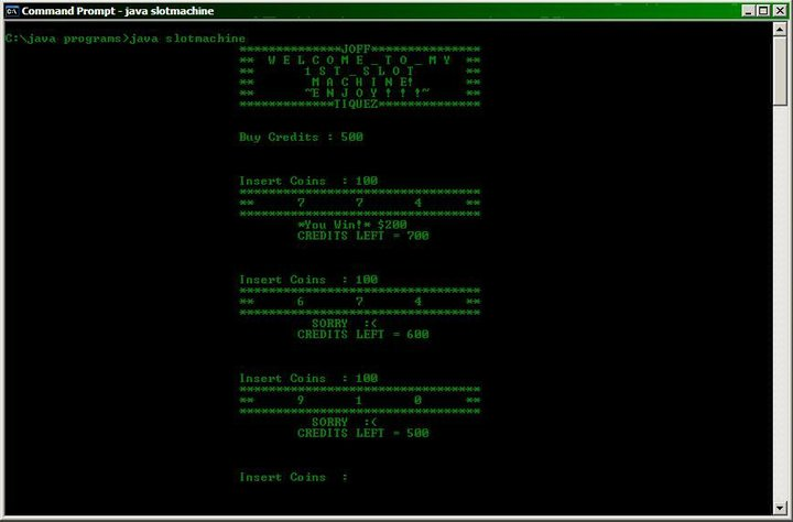 jrtiquez's tweet photo. My very first game developed in Java. This was from 12 years ago!!!
#throwbackthursday #java #slotmachine #javagames https://t.co/raa2vxgx36