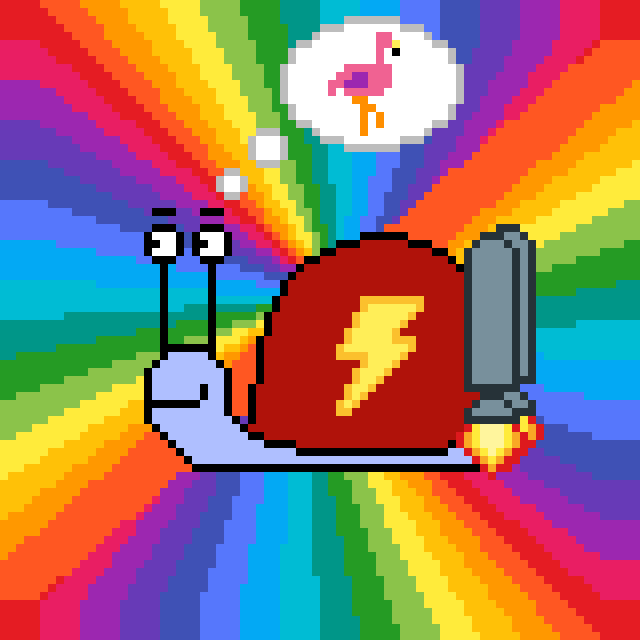 Josh and Frenz | Nelly the Snail - 74/1000 minted tweet media