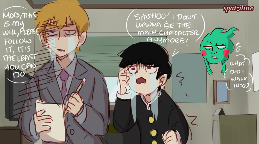 「Sensei Curse. I'm sorry it's inevitable,」|Spatzilineのイラスト