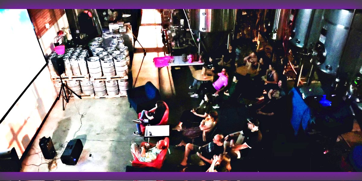Movie Night has been a blast! Thanks to everyone who made it out! <a href="/_SkullCrawlers/">Skull Crawlers Movie Club</a> picked a banger of a movie. Thanks to <a href="/vhsandchillokc/">Seanski J Skagnetti 📼</a> for coming out! 

#midtownokc #elkvalley #elkvalleybrewco #beerme #craftbeer #thirsty #thevalley #movienight #elkvalleymovienight