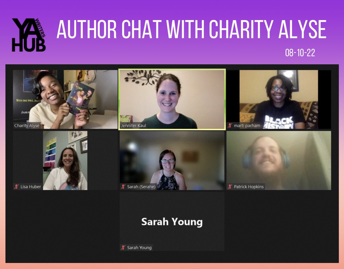 Special thanks to author @charity_alyse for speaking with us tonight! You can preorder Charity’s debut YA novel here: bit.ly/3oGChqF  

#YAlit #YA #yawritershub #writerscommunity