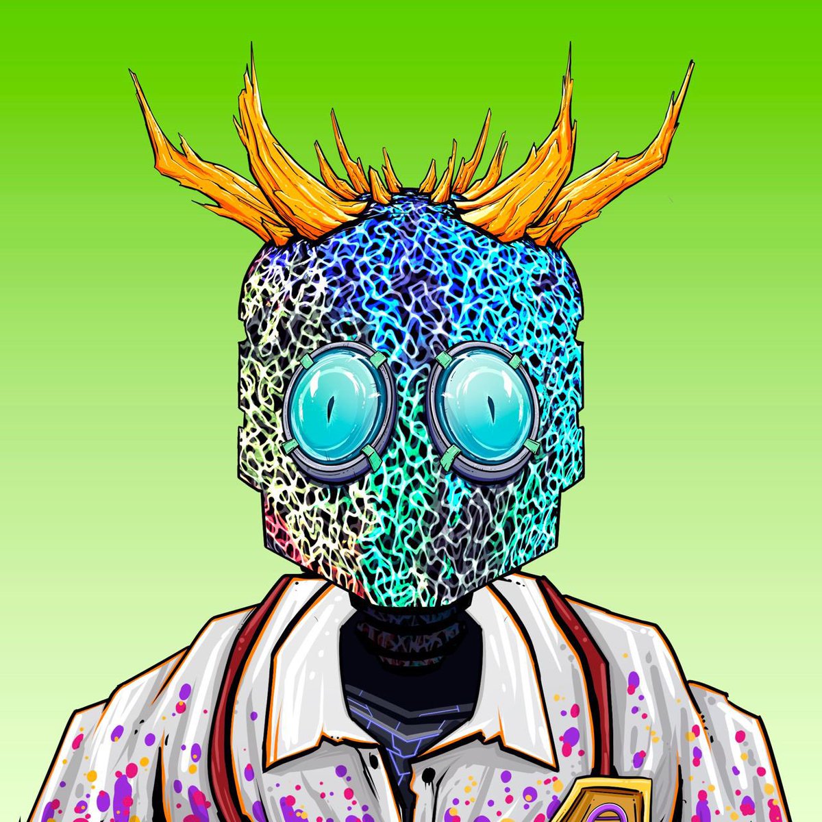 _parass's tweet photo. Got this beauty today, Super bullish on @InfectedMob #NFCTD  What do you guys think about my new mob?😼 https://t.co/VfiXwAKJc8