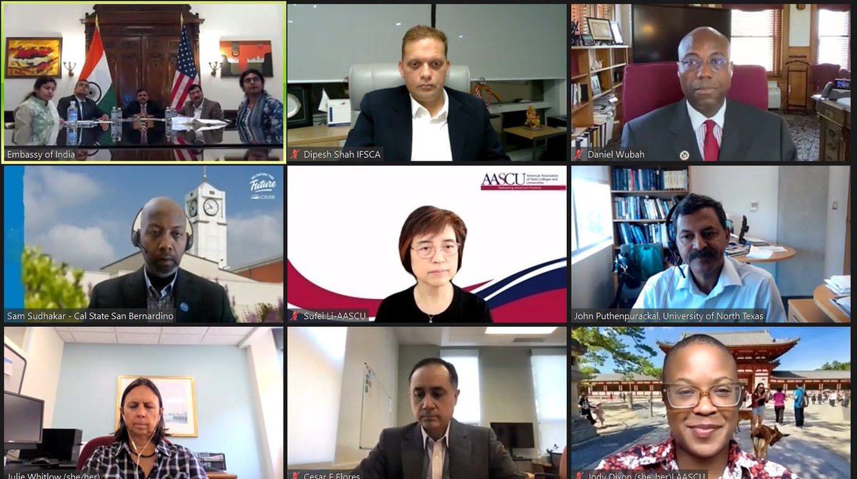 Strengthening 🇮🇳🇺🇸 Education Partnership: Continuing engagement with various stakeholders!
<a href="/IndianEmbassyUS/">India in USA</a> organised a roundtable with 🇺🇸 Universities wherein <a href="/IFSCA_Official/">IFSCA</a> shared the substantial opportunities in 🇮🇳 <a href="/GIFTCity_/">GIFT City</a>