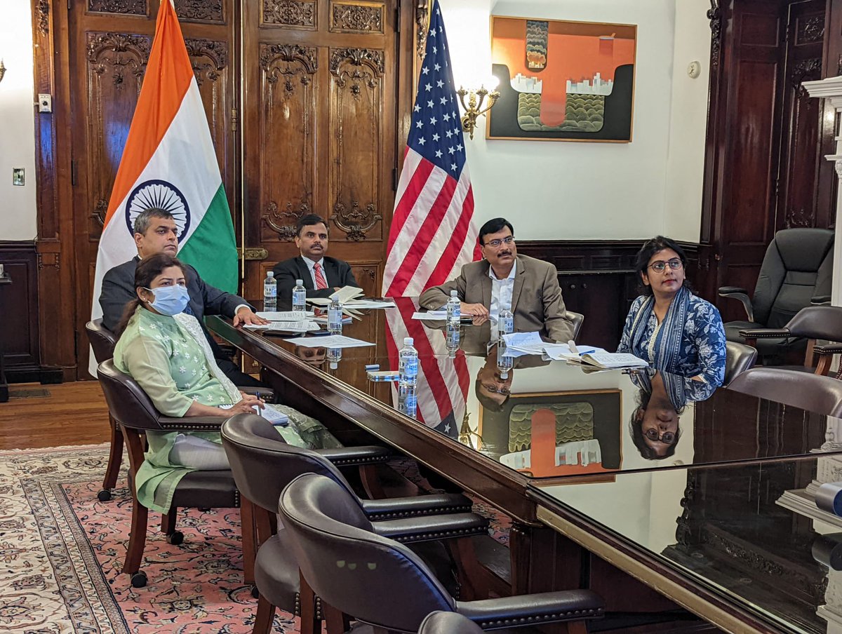 India in USA tweet media