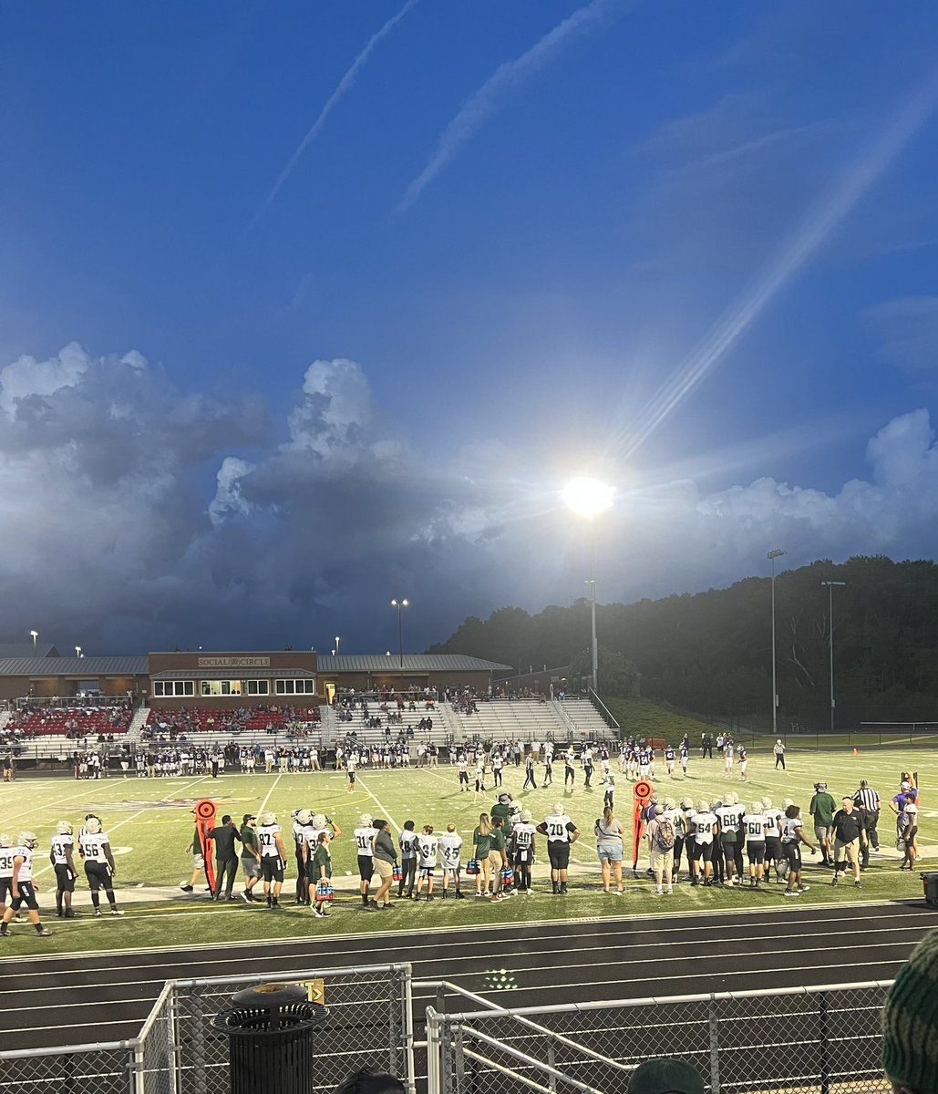 Finally football season! Beautiful night to watch our Eagles in action! <a href="/VanessaKracht/">Vanessa Kracht</a>