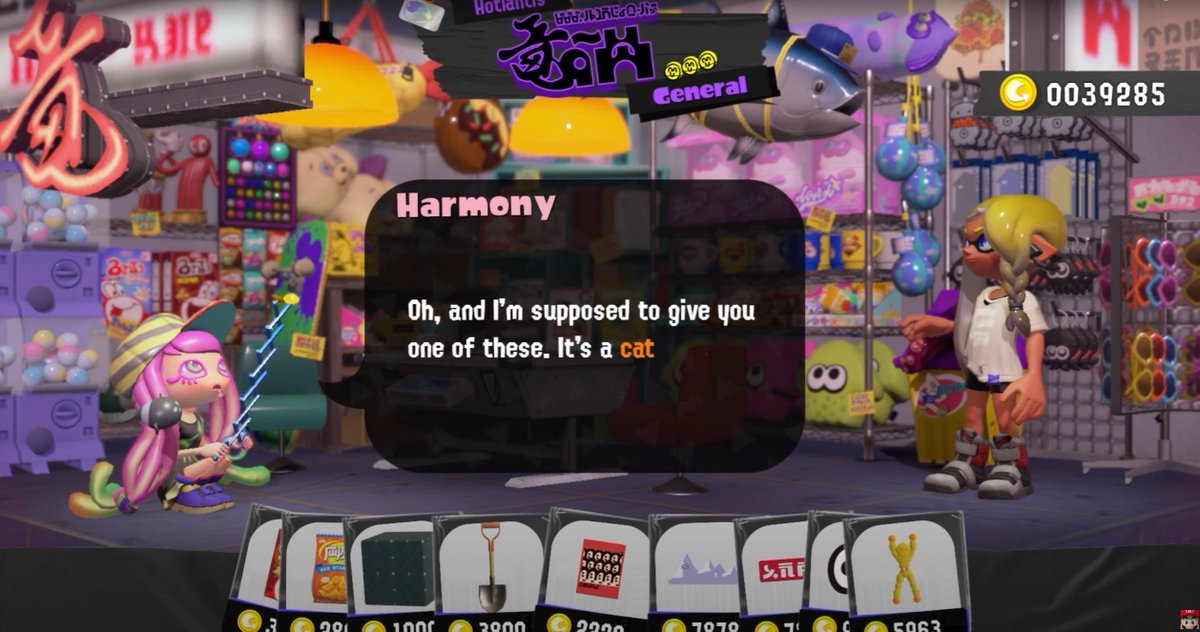 Aderan_Gaming's tweet photo. One of my favorite Splatoon 3 Direct moments:

"It's a cat." https://t.co/H8VVXebMgo