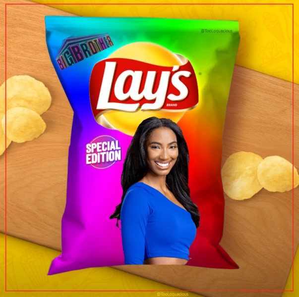 TooLoquacious's tweet photo. Ok @CBSBigBrother fans ! Let @LAYS know just how much you love "Taylor with the Lay's !"
#bb24 #betchacanteatjustone
@JCMoonves https://t.co/g9rnysrXgj