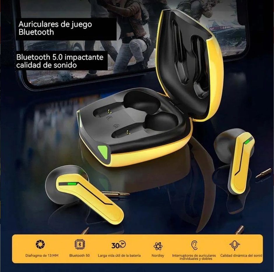 airappi_app's tweet photo. ✅Auriculares inalámbricos para juegos bluetooth, luz de colores🎧💯🎮 .
1️⃣ Mucha batería 🔋, úsalos hasta por 5 Hs seguidas de juego.
2️⃣ Cómodo y ligero.👂
3️⃣ A prueba de agua, no te preocupes si se te vuelca tu bebida sobre ellos.💦
🔗:https://t.co/h9nbqVKjkc
🛒🛒👇👇 https://t.co/2mERUb9wL9