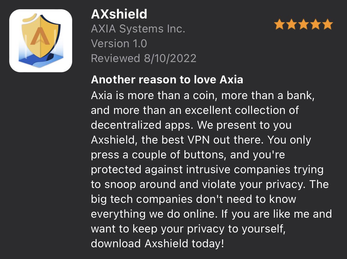 <a href="/AXIA_Network/">AXIA</a> has done it again. I'm so proud to be part of this fantastic community 😎