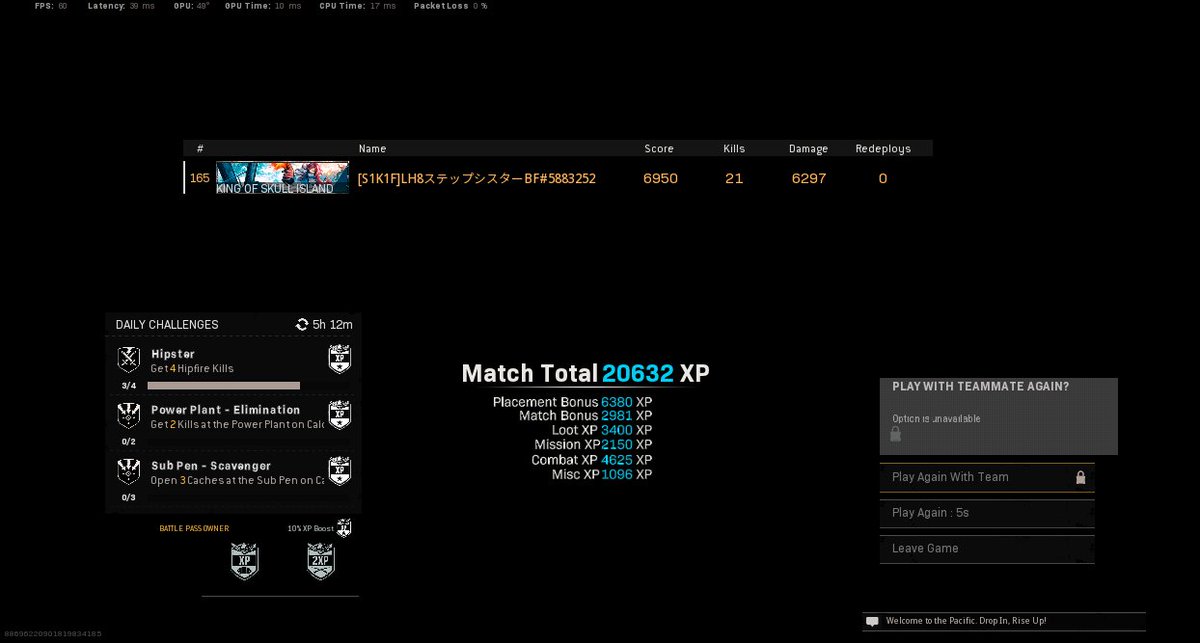 S1K1F's tweet photo. @7ArmiesXCoRe @TeamCoreInc @7Armies  bread acquired you know how it is
21 kills solo rebirth melee only. https://t.co/bxD4lAxorg